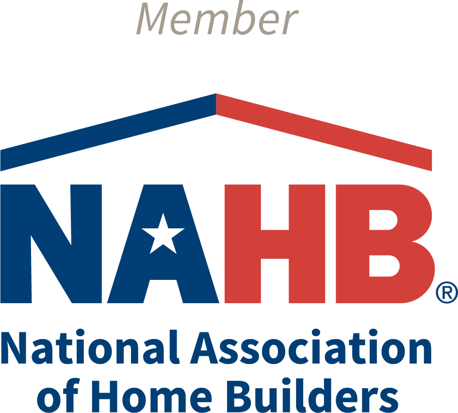 Logo of the National Association of Home Builders with the word Member above and a stylized red and blue roof over the initials NAHB